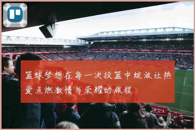 篮球梦想在每一次投篮中绽放让热爱点燃激情与荣耀的旅程